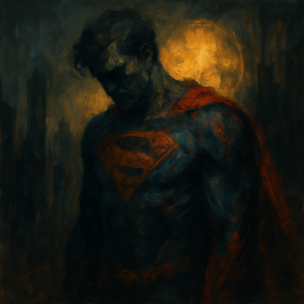 سوبرمان مكتئب